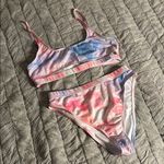 iHeartRaves Pink,Blue,Purple,orange Tie-Dye Festival Set Photo 0