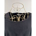 Oak + Fort black Sweatshirt Long Sleeve Size Small 60% Cotton Photo 4