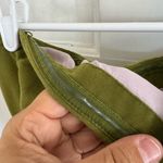 Maeve Anthropologie  chartreuse green strapless a-line dress size 4 Photo 4