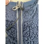 Antigua NWT Women's Boston Red Sox Small  Navy Blue Full Zip Sherpa Vest Photo 5