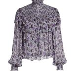 Cinq à Sept Drew Georgette Top Photo 3