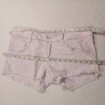 Dollhouse  Lilac Purple Raw Hem Shorts 9 (Juniors) Festival Hippie Boho Casual Photo 3