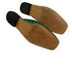 Vince Camuto  green rachey leather‎ mules size 9.5 Photo 5