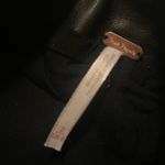 Free People Black Faux Leather Mini Skirt Photo 2