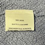 Eileen Fisher Petite Large Purple Wool Textured Short Sleeve Tunic Top PL Photo 4