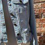 Vintage (Y2K) DMBM long sleeved light wash denim jacket / S / Excellent condit. Blue Photo 4