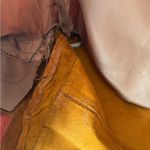 Vtg Women’s Moto 60’s 70’s Fitted Rustic Burnt Orange Leather Jacket Coat Size M Photo 8