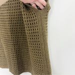 Lafayette 148  Cashmere Sleeveless Knit Sweater Metallic Mini Sequin Size Medium Photo 3