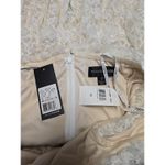 Tadashi Shoji Women Jacquin Off Shoulder Lace Tiered Bell Sleeve Dress Sz 12 NWT Photo 8