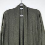 Pink Clover Army Green Cardigan Sweater Size Small NWOT Dark Green Cardigan Photo 1