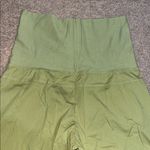 XCVI Wearables Foldover Flare Wide Leg Palazzo Pants Green Large Photo 5