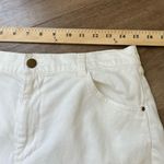 Young Fabulous and Broke Young Fabulous Broke White Cut Off Shorts Lightweight Elastic Waist ~ Size L Photo 9