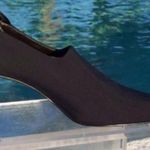 Donald Pliner Leather Shoe Pump Bootie Crepe Elastic Stretch $340 NWT Metal Heel Black Size 6 Photo 10