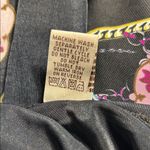 Magic  Black and Pink Halter Dress with Vibrant Pattern Photo 6