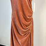 Reformation NWT  Brecken Velvet Knit Midi Dress Dusty Pink Size M Photo 6