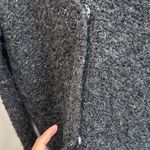 Free People  Charcoal Knit Cardigan Over Size Photo 6