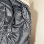 Vintage Wilson's Women's Mid Length Leather Waist Tie‎ Jacket Size L Moto Black Size L Photo 10