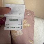 Laura Ashley Rare Vintage  Pinafore Floral Sleeveless Pink Dress Size 4 Photo 3