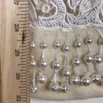 Fully fashion wool and rabbit blend pearl embellished pullover ladies sweater Size M Photo 8