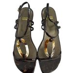 Stuart Weitzman Obladi Sandals in Cognac Tortoise Photo 0