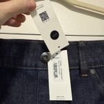 Spanx  NWT Denim Flare Jeans in Raw Indigo Wash Size Medium Petite Photo 2