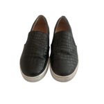 Vionic  Demetra Casual Slip-On Shoes Flats Black Croc Textured Size 6 Women's Photo 1