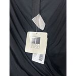 Tadashi Shoji Vintage  Black Silk Blouse Romantic Size 12 Luxury Elegant Bling Photo 5