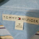 Tommy Hilfiger  12 Blue Gold Striped Rings Top Photo 8