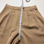 Reformation Mason Wide Leg Tencel Lyocell Pants Beige High Waist Trouser 4 *FLAW Photo 5
