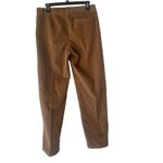 L.L. Bean Women's Size 6 Tall Tan Corduroy Academia‎ Fall Straight Leg Pants Brown Photo 3