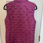 Free Country  purple reversible gorpcore quilted/faux fur vest w/pockets. Size S. Photo 3