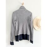 Lululemon | Nice Asana Jacket | Herringbone Black Gray | Sz 6 Photo 9