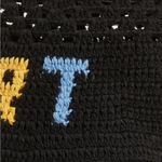 Vanessa Arizaga Art Crochet Bucket Hat, Black New w/Tag SOLD OUT Photo 1