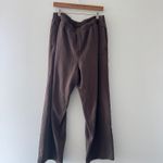 SKIMS  Brown Cotton Fleece Flare Sweatpants Photo 4