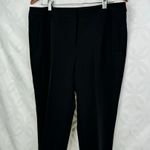 Adrianna Papell Slim Fit Cuffed Black Pants SIze 12 NWT Photo 3