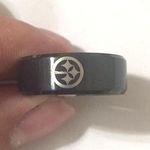 Black Pittsburgh Steelers Ring Photo 0