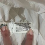 ZARA  pleated mini eyelet dress Photo 7