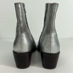 Madewell  The Darcy Ankle Boots Silver Size 7 Photo 5