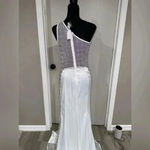 BANJUL NWT  Bridal Wedding White Event Dress Beaded Photo 5