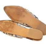 Madewell  Remi Slides Snakeskin Print Pointed Toe Mules Flat Loafers Shoes Size 9 Photo 10