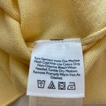 Eddie Bauer yellow Cotton Pullover 3/4 Sleeve sweater Sz XS Photo 8