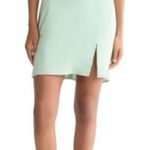 WAYF  Mint Green Mini Dress - Size Large Photo 0