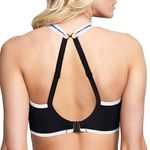 Panache Ayanna High Neck Crop Bikini Swim Top 36DD Regular price$75.00 Black Size undefined Photo 1