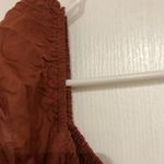 Jessica Simpson Women's Romper Puff Sleeve V-Neck Rust Size Small NWT Photo 8