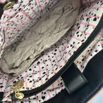 Betsey Johnson Women's Cat Print Pink/White Purse Photo 5