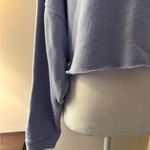 LA Hearts Lavender Cropped Sweatshirt Size M Photo 4