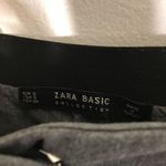 ZARA  Side striped elastic ankle Pants Pull On Gray Womens‎ Size S Track Pants Photo 1