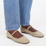 Madewell The Greta Ballet Flat in Washed Olive, Size 6.5 Photo 1