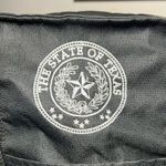 State of Texas Nylon tote Black Photo 4
