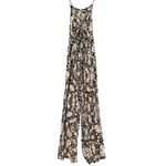 Urban Outfitters UO OUT FROM UNDER Kiera Wide Leg Black Paisley Jumpsuit size medium Photo 6